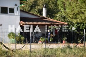 Το σπίτι όπου βρέθηκε δολοφονημένος ο 68χρονος επιχειρηματίας στην Ηλεία