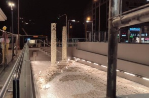 Μετρό Θεσσαλονίκης: Προχωρά το έργο στο κέντρο της πόλης – Φωταγωγήθηκαν τα πρώτα αρχαία που επανατοποθετήθηκαν στον σταθμό «Αγία Σοφία».