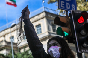 Διαμαρτυρία για τον θάνατο της Μαχσά Αμινί 