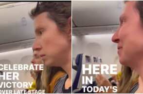 Πιλότος καλωσόρισε σε πτήση μια γυναίκα που νίκησε τον καρκίνο του μαστού, κάνοντας τους επιβάτες να χειροκροτήσουν και την ίδια να δακρύσει.  