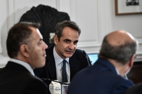 Ο πρωθυπουργός Κυριάκος Μητσοτάκης