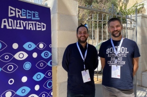 Ο Ηλίας Ρουμελιώτης και ο Άρης Καπλανίδης