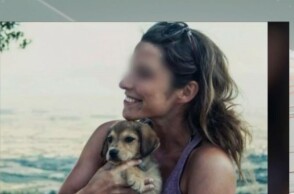 H 31χρονη μητέρα που δολοφονήθηκε από τον πρώην σύντροφό της στην Καβάλα κρατά στην αγκαλιά της ένα σκυλάκι