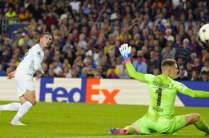 Στιγμιότυπο από το Ίντερ-Μπαρτσελόνα