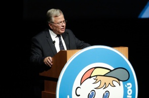 Ο πρόεδρος του Χαμόγελου του Παιδιού, Κώστας Γιαννόπουλος