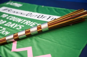 Σκυταλοδρομία Running Out of Time: Πέρασε τα ελληνικά σύνορα ο μεγαλύτερος αγώνας για το κλίμα που έχει γίνει ποτέ - Η διαδρομή ανέρχεται σε 7.767 χιλιόμετρα.