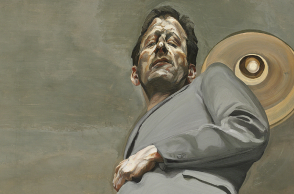 Lucian Freud, «Reflection with Two Children (Self-portrait)», 1965, λεπτ., Museo Nacional Thyssen-Bornemisza, Mαδρίτη.