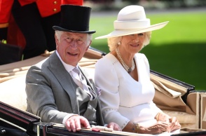 O βασιλιάς της Βρετανίας Κάρολος Γ' και η βασιλική σύζυγος, Καμίλα