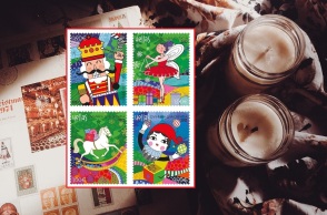 Τα Ελληνικά Ταχυδρομεία κυκλοφόρησαν μια νέα σειρά τεσσάρων Χριστουγεννιάτικων γραμματοσήμων - Ξεκινά και η κοινωνική δράση «Γράψε ένα Γράμμα στον Άγιο Βασίλη».