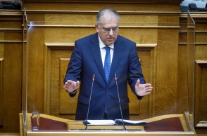 Ο υπουργός Προστασίας του Πολίτη, Τάκης Θεοδωρικάκος