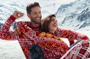 ζευγάρι στα χιόνια 