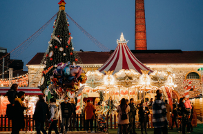 Το Christmas Factory στην Τεχνόπολη. 