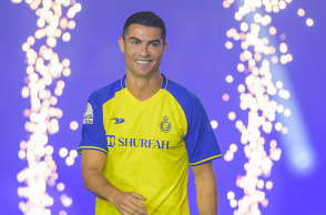 Ο Cristiano Ronaldo με την εμφάνιση της Al Nassr Player
