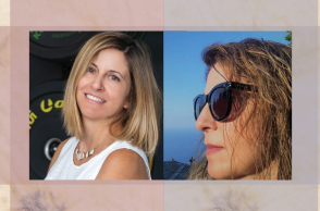 Η συγγραφέας Ελένη Δασκαλάκη και η δρ Αγωγής Υγείας Νάντια Κουρμούση