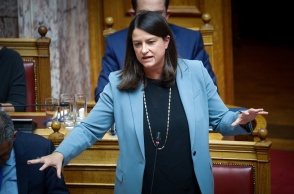 Η υπουργός Παιδείας, Νίκη Κεραμέως