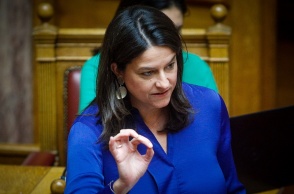 Η υπουργός Παιδείας, Νίκη Κεραμέως
