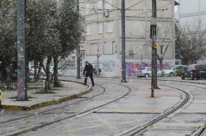 Χιόνια στην Αθήνα