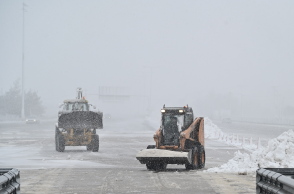 Χιονόπτωση - Εκχιονιστικά μηχανήματα