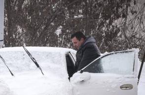 Πάγος στο αυτοκίνητο