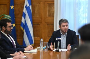 Ο πρόεδρος του ΠΑΣΟΚ-ΚΙΝΑΛ, Νίκος Ανδρουλάκης