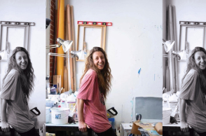 Η ζωγράφος Αλεξία Ιμάνο Μαρούλη