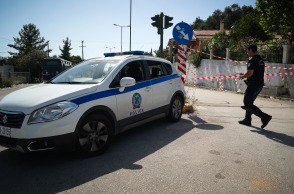 Περιπολικό της ΕΛ.ΑΣ. στην Κέρκυρα