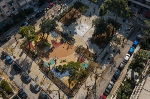 Δήμος Αθηναίων: Ολοκληρώθηκε η ανάπλαση της ιστορικής πλατείας Καλλιγά στα Κάτω Πατήσια - Κώστας Μπακογιάννης: Υλοποιούμε έργα που βελτιώνουν την καθημερινότητα.