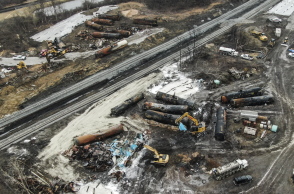 Εκτροχιασμός τρένου στο Οχάιο