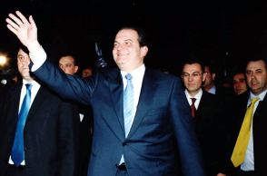 ΡΗΓΙΛΛΗΣ-ΠΑΝΗΓΥΡΙΣΜΟΙ ΟΠΑΔΩΝ ΤΗΣ Ν.Δ/Ο ΠΡΟΕΔΡΟΣ ΤΗΣ ΝΔ Κ. ΚΑΡΑΜΑΝΛΗΣ