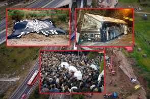 Σύγκρουση τρένων στα Τέμπη: Το φονικό σιδηροδρομικό δυστύχημα δεν είναι η πρώτη εθνική τραγωδία στα Τέμπη - Τα πολύνεκρα δυστυχήματα του 1999 και του 2003. 