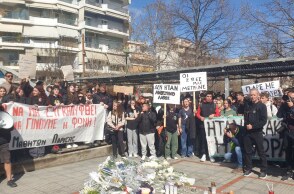 Διαμαρτυρία μαθητών στη Λάρισα