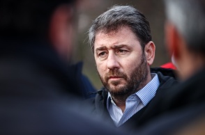 Ο πρόεδρος του ΠΑΣΟΚ-ΚΙΝΑΛ, Νίκος Ανδρουλάκης