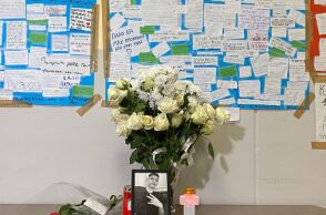 Μία από τις γωνίες που έχουν αφιερωθεί στον 15χρονο Παναγιώτη