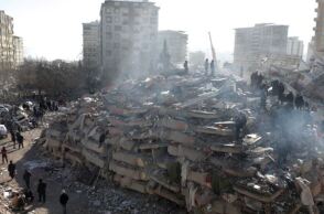 Σεισμόπληκτη περιοχή στην Τουρκία