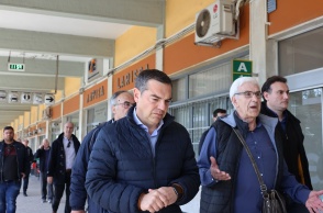 Ο πρόεδρος του ΣΥΡΙΖΑ - Προοδευτική Συμμαχία, Αλέξης Τσίπρας