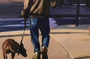 Εικ.: Lisbeth Firmin, «Walking the Dog» (2017)