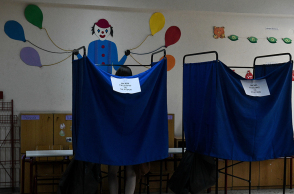 Στιγμιότυπο από την εκλογική διακδικασία