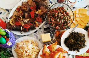 Πασχαλινό τραπέζι. 