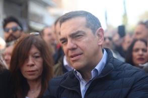 Ο πρόεδρος του ΣΥΡΙΖΑ - Προοδευτική Συμμαχία, Αλέξης Τσίπρας