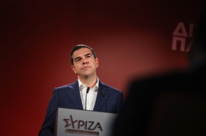 Ο πρόεδρος του ΣΥΡΙΖΑ - Προοδευτική Συμμαχία, Αλέξης Τσίπρας
