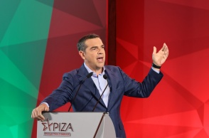 Ο πρόεδρος του ΣΥΡΙΖΑ - Προοδευτική Συμμαχία, Αλέξης Τσίπρας