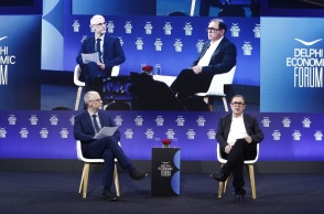 Οικονομικό Φόρουμ Δελφών - Νουριέλ Ρουμπινί: Η Τουρκία θα προκαλέσει τεχνητή κρίση με την Ελλάδα αμέσως μετά τις εκλογές γιατί είναι βουτηγμένη στα χρέη.