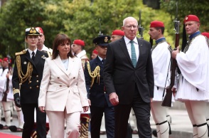 Κατερίνα Σακελλαροπούλου: Συνάντηση με τον γενικό κυβερνήτη της Κοινοπολιτείας της Αυστραλίας, David Hurley - Το περιεχόμενο των συνομιλιών τους.