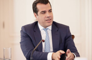 Ο Θάνος Πλεύρης. 