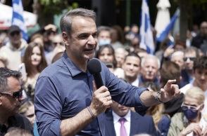 Εκλογές 2023 - Κυριάκος Μητσοτάκης: Σε συγκέντρωση πολιτών στην Κυψέλη ο πρωθυπουργός - «Κρατήσαμε τη χώρα όρθια και την κοινωνία ενωμένη».