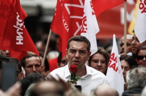 Εκλογές 2023 - Στα Τρίκαλα ο Αλέξης Τσίπρας: «Θα είμαστε πρώτοι και με διαφορά. Την άλλη Κυριακή θα πανηγυρίζει ο λαός και η δημοκρατία».