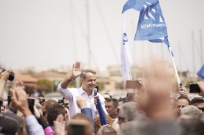 Εκλογές 2023 - Κυριάκος Μητσοτάκης σε συγκέντρωση πολιτών στο Λαύριο: Το τελικό σπριντ θα το κάνουμε αυτή την εβδομάδα και θα είμαστε οι μεγάλοι νικητές.