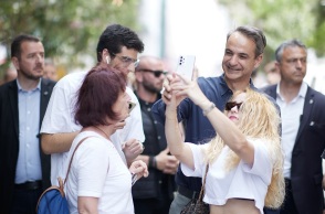 Εκλογές 2023 - Μητσοτάκης: Συνάντηση με τους πολιτικούς συντάκτες στο κέντρο της Αθήνας