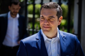 Ο πρόεδρος του ΣΥΡΙΖΑ - Προοδευτική Συμμαχία, Αλέξης Τσίπρας