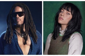 Ο Lenny Kravitz και η Billie Eilish στην συναυλία για τον πλανήτη στο Παρίσι